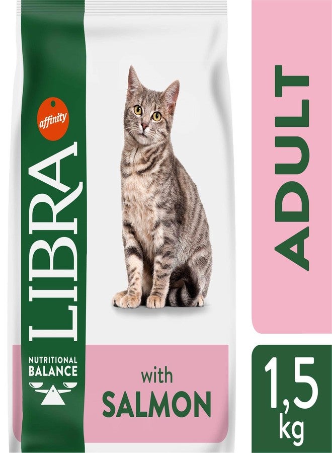 Libra Cat Salmon 1.5 Kg from Affinity Petcare | Premium Cat Food | Complete and Balanced for Adult Cats with Salmon - Image 2
